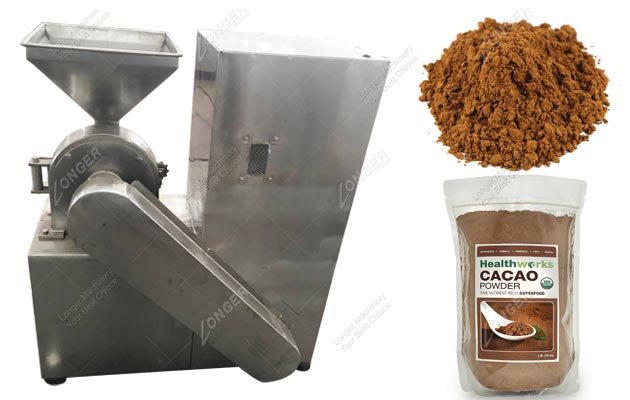 Stainless Steel Cocoa Powder Grinding Machine for Sale